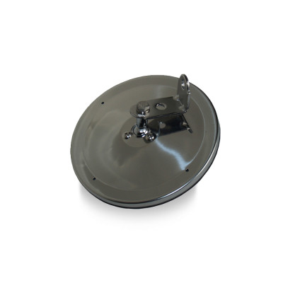 Image of 6" CONVEX HEAD CHROME CENTER MOUNT from Velvac Inc. Part number: 708553