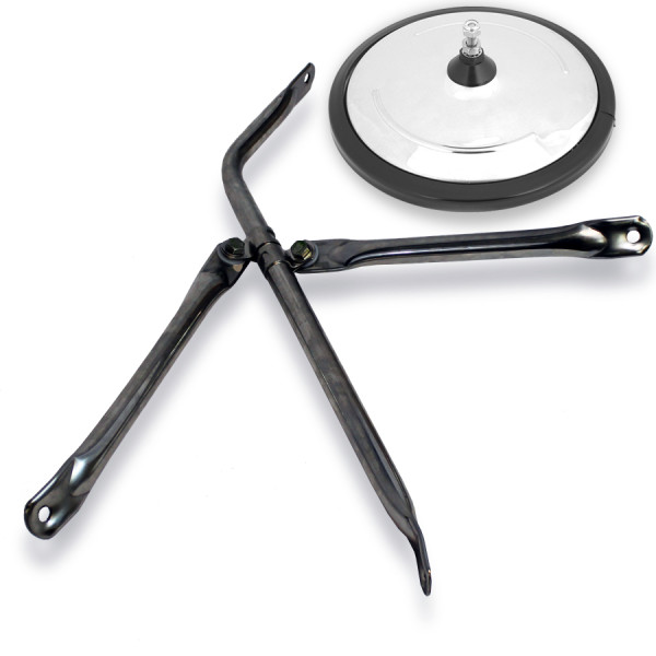 Image of REAR CROSSVIEW BRACKET KIT S.STEEL from Velvac Inc. Part number: 712638