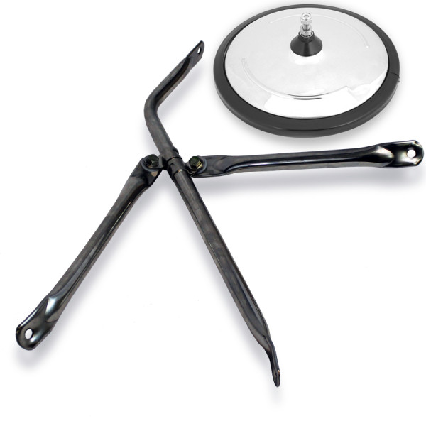 Image of REAR CROSSVIEW MIRROR KIT S.STEEL from Velvac Inc. Part number: 712640